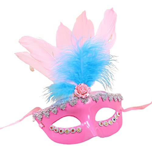 MYDVDHDV-Hworks Federmaske Halloween Make up Maske Cosplay Maske für Kinder Party MYDVDHDV-Hworks Federmaske Halloween Make up Maske Cosplay Maske für Kinder Party von MYDVDHDV