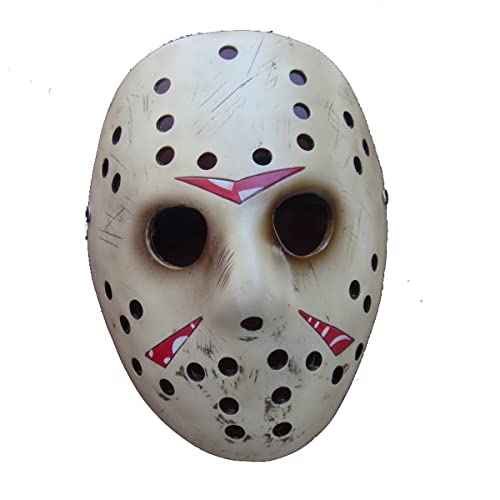 MYDVDHDV-Hworks Freddy Jason Maske Harz Vollgesichtsmaske Cosplay Kostüm Requisiten für Halloween Party von MYDVDHDV