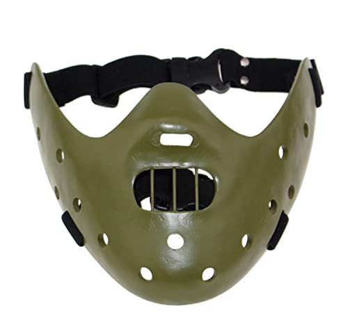 MYDVDHDV-Hworks Hannibal Grüne Maske Harz Halbmaske Cosplay Kostüm Requisiten für Halloween Party von MYDVDHDV