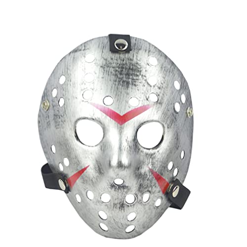 MYDVDHDV-Hworks Jason Stenson's Maske, Kunststoff, Vollgesichtsabdeckung, Halloween, Cosplay-Requisite MYDVDHDV-Hworks Jason Stenson's Maske, Kunststoff, Vollgesichtsabdeckung, Halloween, Cosplay-Requisite von MYDVDHDV