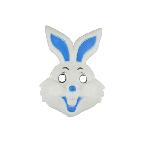 MYDVDHDV-Hworks Kinder Lovely Rabbit Maske Kunststoff Vollgesichtsmaske für Halloween Kindertag Ostern Party MYDVDHDV-Hworks Kinder Lovely Rabbit Maske Kunststoff Vollgesichtsmaske für Halloween Kindertag Ostern Party von MYDVDHDV
