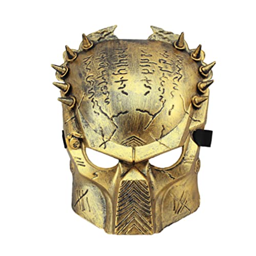 MYDVDHDV-Hworks Predator Mask Plastic Full Face Mask Cosplay Face Cover for Halloween Party von MYDVDHDV