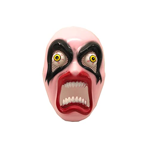 MYDVDHDV-Hworks Scary Ghost Maske Kunststoff Vollgesichtsmaske Cosplay Kostüm Requisiten für Halloween Party von MYDVDHDV