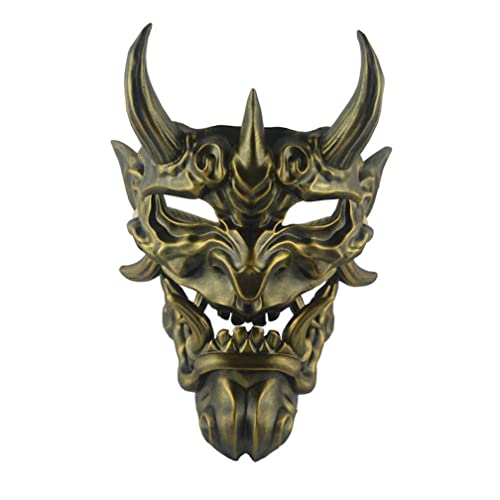 MYDVDHDV-Hworks Tusk Prajna Mask Resin Full Face Cover Halloween Cosplay Prop von MYDVDHDV