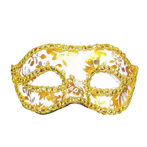 MYDVDHDV-Hworks Venedig Pailletten Maske Halbmaske Cosplay Kostüm Requisiten für Halloween Party Show von MYDVDHDV