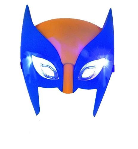MYDVDHDV-Hworks Wolverines Cosplay Costume Mask Halloween Luminous Mask von MYDVDHDV