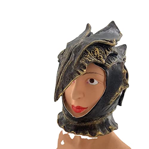 MYDVDHDV Valkyrie Eldens Cos Cosplay Mask Prop Headwear Mask Horror Headwear for Halloween Carnival Costume Party Props von MYDVDHDV