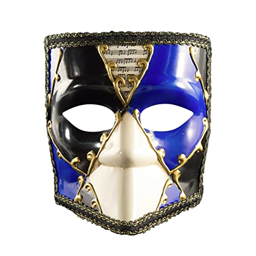 MYDVDHDV Venedig Maske Maskerade Erwachsene Vollgesichtsmaske Horror Kopfbedeckung für Halloween Karneval Kostüm Party Requisiten von MYDVDHDV