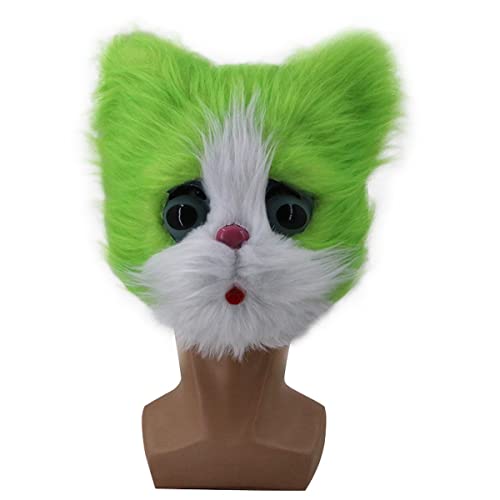 Open Mouth Tier Lustige Kopfbedeckung Cosplay Maske Maskerade Blutige Kaninchen Kopfbedeckung Halloween Party Spoof Requisiten Maske Horror Kopfbedeckung für Halloween Karneval Kostüm Party Requisiten von MYDVDHDV