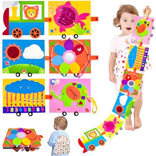 MYFUTUNITY Montessori Zug-Board für Kinder ab 3 | Sinnes-Beschäftigungstafel | Lernspielzeug für Kindergarten & Reise | Geburtstagsgeschenk Jungen & Mädchen MYFUTUNITY Montessori Zug-Board für Kinder ab 3 | Sinnes-Beschäftigungstafel | Lernspielzeug für Kindergarten & Reise | Geburtstagsgeschenk Jungen & Mädchen von MYFUTUNITY
