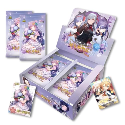 Booster Goddess Story Booster Box Waifu Card Goddess Story TCG CCG Card Anime Girls Trading Cards Package Series (XNS1-1) von MyOuch