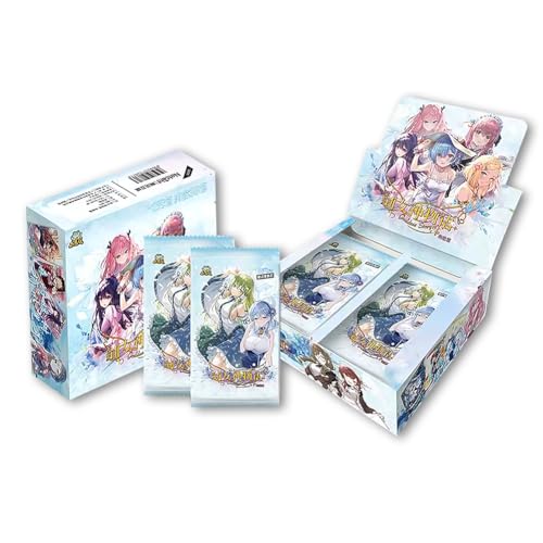 Booster Goddess Story Booster Box Waifu Card Goddess Story TCG CCG Card Anime Girls Trading Cards Package Series (XNS2-1) von MyOuch