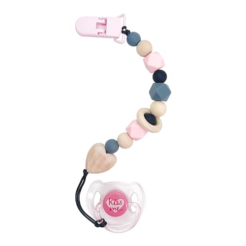 MYREBABY Rosa Magnetischer Schnuller und Schnuller-Clip-Set für Reborn Babypuppe, Prinzessin, Mädchen, Reborn Babys, Puppenzubehör MYREBABY Rosa Magnetischer Schnuller und Schnuller-Clip-Set für Reborn Babypuppe, Prinzessin, Mädchen, Reborn Babys, Puppenzubehör von MYREBABY