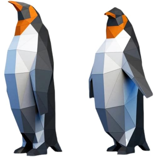 MYSXSWHL Emperor Penguin Antarctic Marine Animals Paper Model Home Decor Room Ornament Desk Decoration Papercraft 3D DIY Educational Toys MYSXSWHL Emperor Penguin Antarctic Marine Animals Paper Model Home Decor Room Ornament Desk Decoration Papercraft 3D DIY Educational Toys von MYSXSWHL