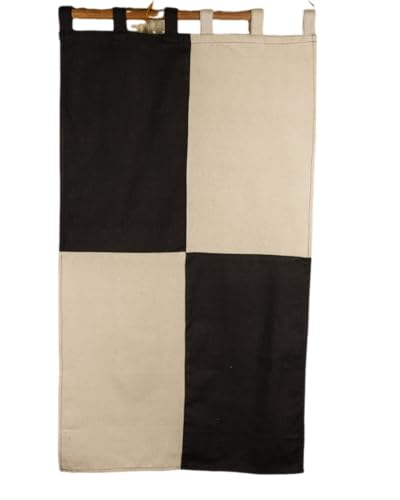 MYTHOLON Große schwarz/Natur Standarte, Banner, Fahne aus Baumwoll, mit Schlaufen, 160cm x 75cm, Mittelalter, LARP, Rollenspiele MYTHOLON Große schwarz/Natur Standarte, Banner, Fahne aus Baumwoll, mit Schlaufen, 160cm x 75cm, Mittelalter, LARP, Rollenspiele von MYTHOLON