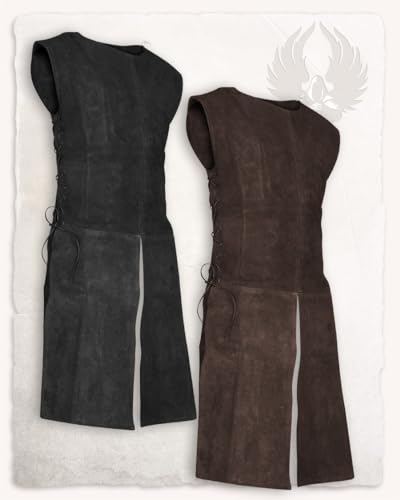 MYTHOLON Justus Waffenrock Wildleder kurz, Verkleidung Mittelalter Herren, LARP, braun, L MYTHOLON Justus Waffenrock Wildleder kurz, Verkleidung Mittelalter Herren, LARP, braun, L von MYTHOLON