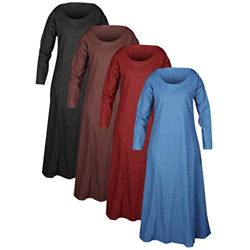 MYTHOLON Lenora Frauentunika Baumwolle braun, S, Kleid Mittelalter Damen, LARP, Cosplay, Wikinger MYTHOLON Lenora Frauentunika Baumwolle braun, S, Kleid Mittelalter Damen, LARP, Cosplay, Wikinger von MYTHOLON