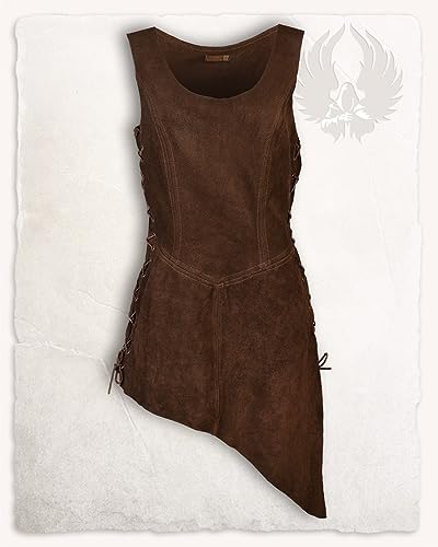 MYTHOLON Lunette Waffenrock aus Wildleder, braun, S, Elfenrüstung, Mittelalter, LARP, Cosplay, Wikinger MYTHOLON Lunette Waffenrock aus Wildleder, braun, S, Elfenrüstung, Mittelalter, LARP, Cosplay, Wikinger von MYTHOLON