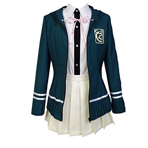 MYYH Anime Nanami Chiaki Cosplay Kostüm High School Outfit Uniform Halloween - Grün - Small von MYYH