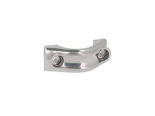 MZA Klemmbrücke f. Vorderradkotflügel - kugelpoliert - f. Kunststoffkotflügel Simson-Nr. 177160 und 177494 - S53, S83 von MZA