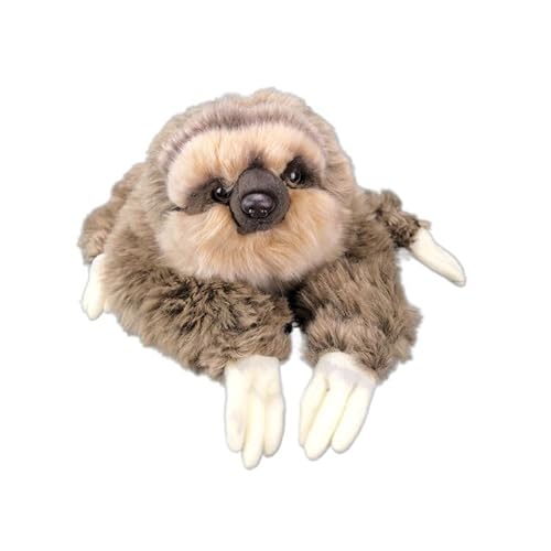 32 cm realistische Faultier-Handpuppe, weiches Plüschtier (Folivora) von MZICXV