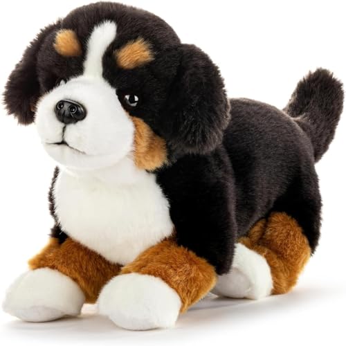 MZICXV 11,8" Realistisches Plüschtier Berner Sennenhund, Sitzender Berner Sennenhund Stofftier MZICXV 11,8" Realistisches Plüschtier Berner Sennenhund, Sitzender Berner Sennenhund Stofftier von MZICXV