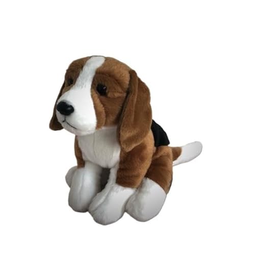 MZICXV 12,6" Realistisches Beagle-Plüschtier, sitzendes Beagle-Stofftier, weicher Hundeplüsch mit Schlappohren MZICXV 12,6" Realistisches Beagle-Plüschtier, sitzendes Beagle-Stofftier, weicher Hundeplüsch mit Schlappohren von MZICXV