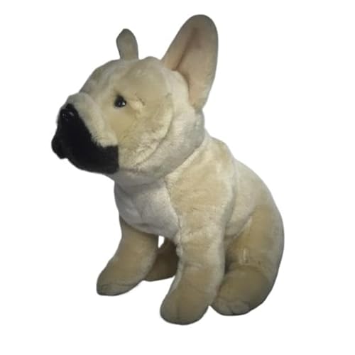 MZICXV 13,8" Realistisches Plüschtier Französische Bulldogge, Sitzendes Frenchie-Stofftier, weicher Hundeplüsch MZICXV 13,8" Realistisches Plüschtier Französische Bulldogge, Sitzendes Frenchie-Stofftier, weicher Hundeplüsch von MZICXV