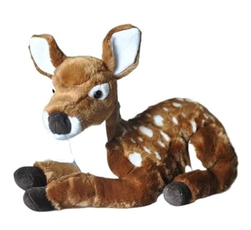 MZICXV 17,7" Realistisches Rehkitz-Plüschtier, Weiches geflecktes REH-Stofftier, Rehplüsch MZICXV 17,7" Realistisches Rehkitz-Plüschtier, Weiches geflecktes REH-Stofftier, Rehplüsch von MZICXV