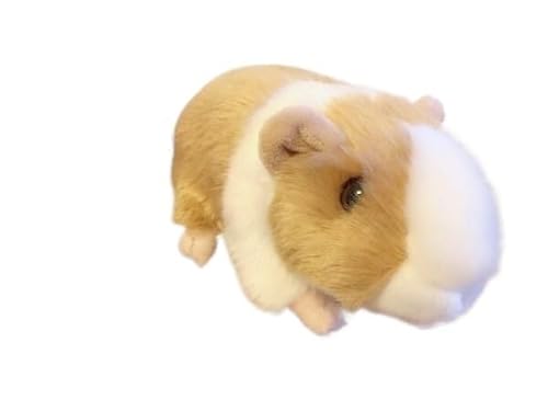 MZICXV 19 cm realistisches Meerschweinchen-Plüschtier, weiche Tierpuppe, süßes Meerschweinchen-Geschenk von MZICXV