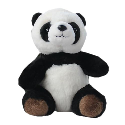 MZICXV 19 cm realistisches Plüschtier des Roten Pandas, Mini-Panda-Stofftier (Ailuropoda melanoleuca) von MZICXV
