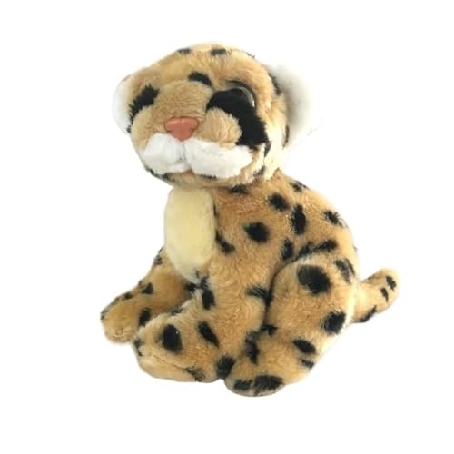 MZICXV 20 cm Simulation PP Baumwolle Tier Leopard Nicht-vergießen Plüsch Puppe Weich Und Niedlich 's Früherziehung Geschenk Hause Dekoration von MZICXV