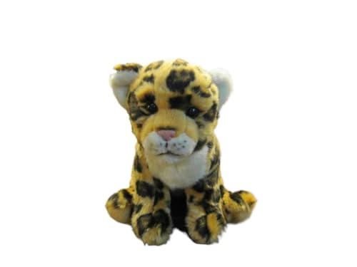 MZICXV 20 cm realistisches amerikanisches Geparden-Plüschtier, Stofftier (Acinonyx jubatus) von MZICXV