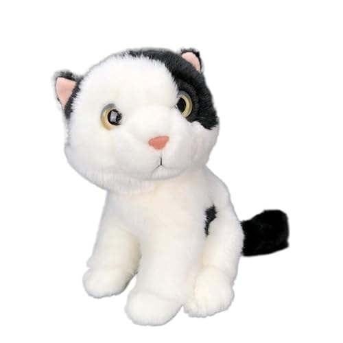 MZICXV 20cm Simulation PP Baumwolle Plüsch Spielzeug Weich Und Niedlich 's Früherziehung Geschenk Hause Dekoration(Black) von MZICXV