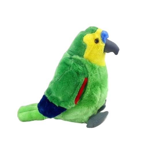 MZICXV 20cm Simulation PP Baumwolle Tier Papagei Plüsch Spielzeug Weich Und Niedlich 's Früherziehung Geschenk Wohnmöbel von MZICXV