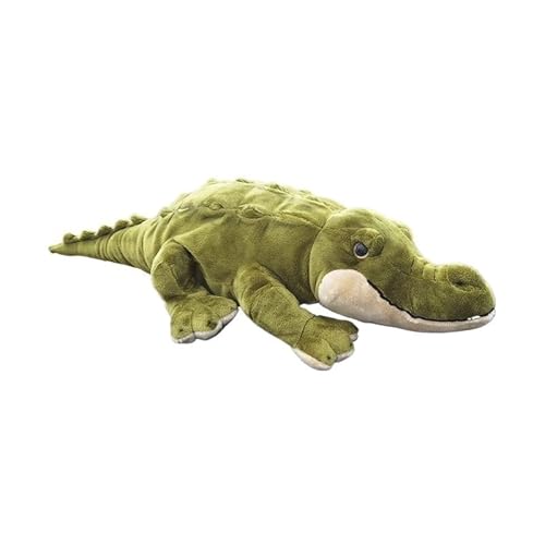 MZICXV 22" Nilkrokodil-Plüschtier, realistisches ausgestopftes Krokodil, weiches Alligator-Plüschtier (Crocodylus niloticus) von MZICXV