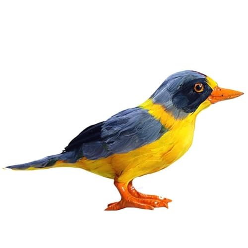 MZICXV 24,5 cm große, realistische Eisvogel-Vogelfigur, echte Feder und hohler Polyethylenkern MZICXV 24,5 cm große, realistische Eisvogel-Vogelfigur, echte Feder und hohler Polyethylenkern von MZICXV