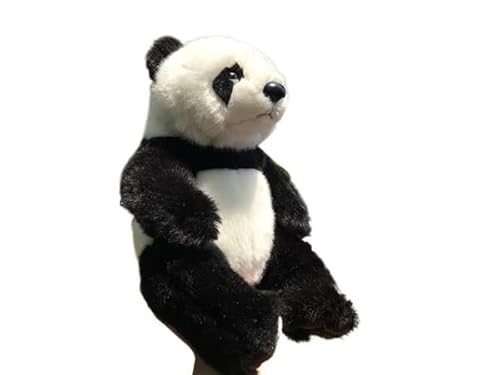 MZICXV 25 cm realistisches Panda-Plüschtier, weiches Kuscheltier von MZICXV