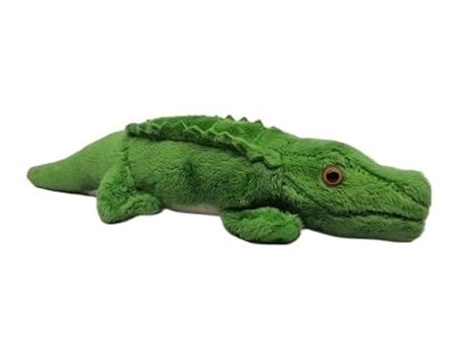 MZICXV 26 cm realistisches Alligator-Plüschtier, ausgestopftes Krokodiltier (Alligator) von MZICXV