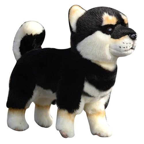 MZICXV 30 cm süßes Shiba Inu-Plüschtier – weiches, kuscheliges Stofftier(Brown) von MZICXV