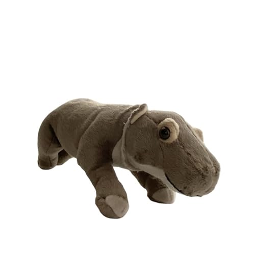 MZICXV 31 cm realistisches Nilpferd-Plüschtier, weiche Nilpferd-Kuscheltierpuppe, entzückendes Plüschgeschenk MZICXV 31 cm realistisches Nilpferd-Plüschtier, weiche Nilpferd-Kuscheltierpuppe, entzückendes Plüschgeschenk von MZICXV