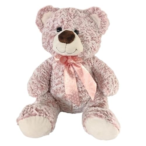 MZICXV 35 cm Simulation PP Baumwolle Rosa Bär Tier Bär Plüsch Spielzeug Weich Und Niedlich 's Früherziehung Geschenk Wohnmöbel von MZICXV