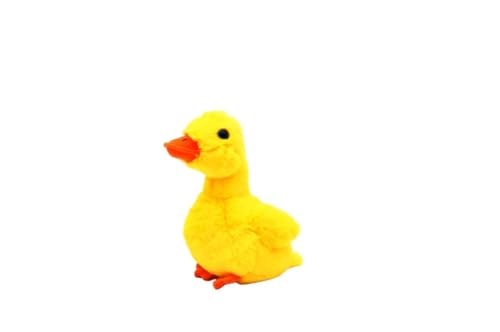 MZICXV 4,7" Realistisches Küken-Plüschtier, Stehendes Küken-Stofftier, Weiches Baby-Küken-Plüsch(Little Yellow Duck) von MZICXV