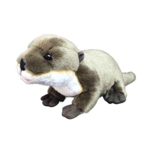 MZICXV 47 cm großes realistisches Plüschotter-Spielzeug – weiches Stofftier, Kuscheltier (Lutra lutra) von MZICXV