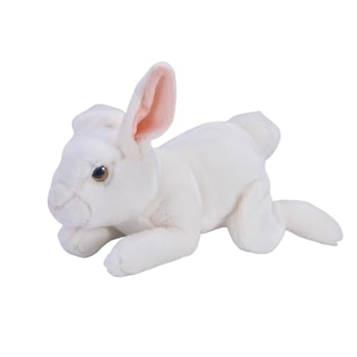 MZICXV 47 cm süßes Häschen-Plüschtier, lebensechtes Stofftier(White) von MZICXV