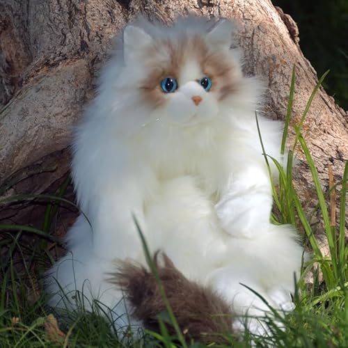 MZICXV 49 cm realistischer Ragdoll-Plüsch-Rucksack – weiches, kuscheliges Stofftier MZICXV 49 cm realistischer Ragdoll-Plüsch-Rucksack – weiches, kuscheliges Stofftier von MZICXV