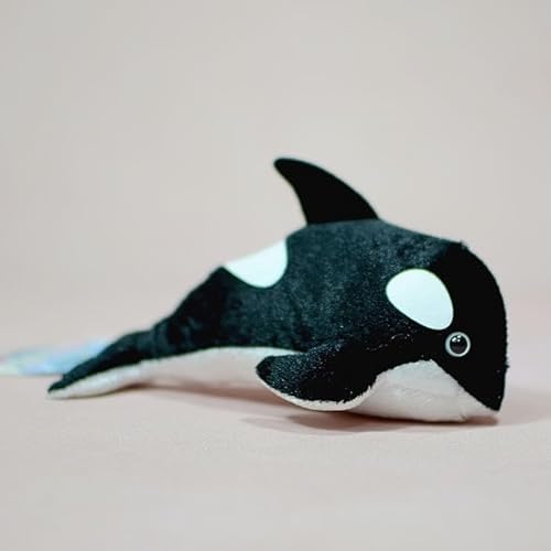 MZICXV 5,9" Orca Plüschtier, Kleiner ausgestopfter Killerwal, süßes schwarz-weißes Wal-Plüschtier MZICXV 5,9" Orca Plüschtier, Kleiner ausgestopfter Killerwal, süßes schwarz-weißes Wal-Plüschtier von MZICXV