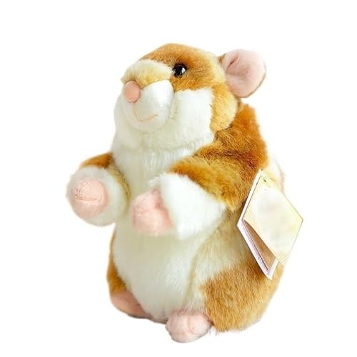 MZICXV 5,9" Realistisches Hamster-Plüschtier, Stehendes Hamster-Stofftier, Süßes Plüschtier MZICXV 5,9" Realistisches Hamster-Plüschtier, Stehendes Hamster-Stofftier, Süßes Plüschtier von MZICXV