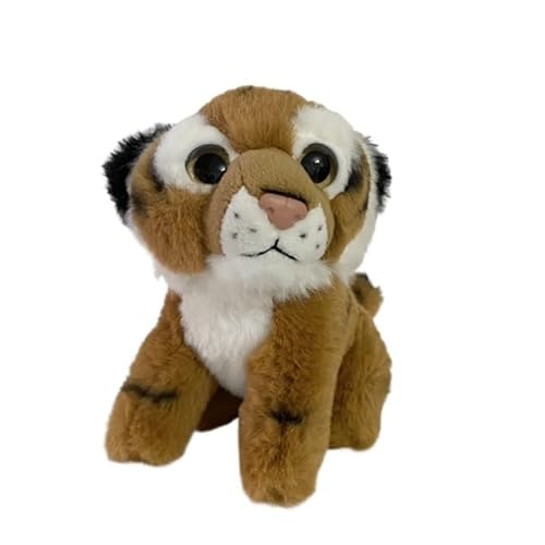 MZICXV 5,9" realistisches Tigerjunges-Plüschtier, weiches Tiger-Stofftier mit beschwertem Hintern MZICXV 5,9" realistisches Tigerjunges-Plüschtier, weiches Tiger-Stofftier mit beschwertem Hintern von MZICXV
