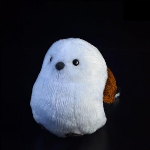 MZICXV 5" Realistisches Meise/Chickadee Plüschtier, Süßes Kuscheltier, Weicher Vogel(Tit 12 cm) von MZICXV